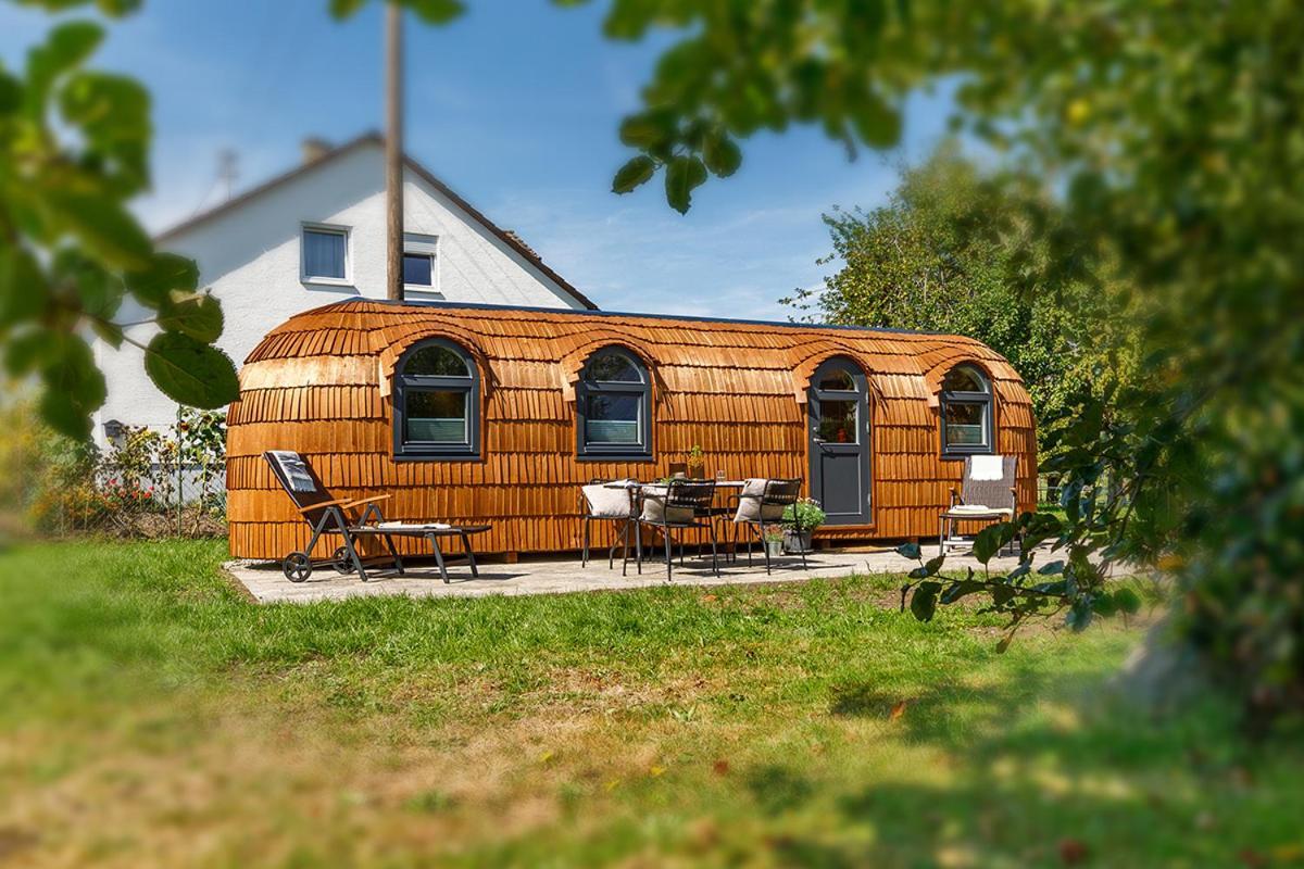 אאולנדורף Auszeitgarten - Urlaub Im Tinyhaus Im Herzen Von Oberschwaben מראה חיצוני תמונה